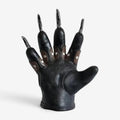 BurnShade – Halloween Horrormaske med Brændt Design Handske