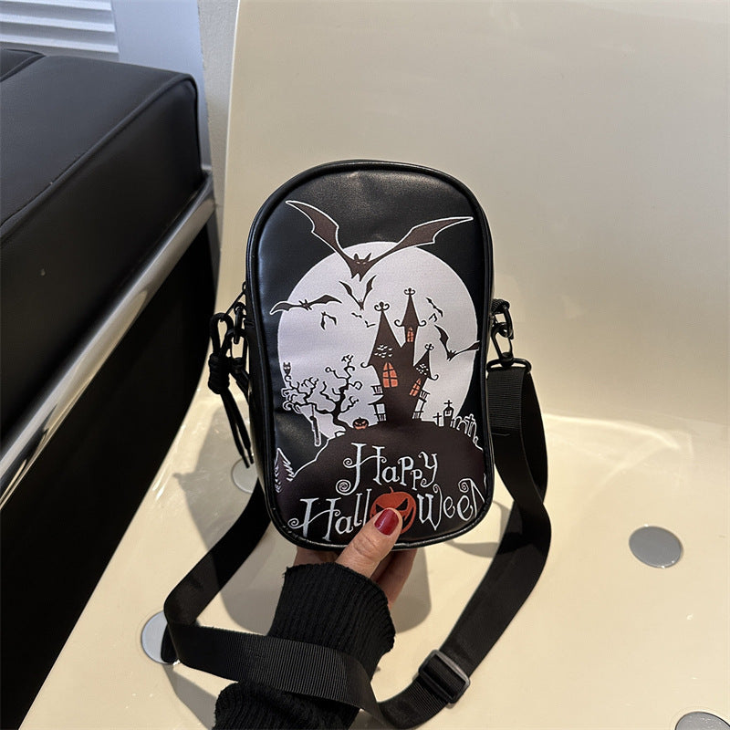 Pumpkira – Halloween Skuldertaske med Græskardesign