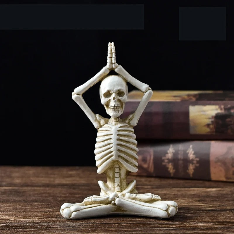 Skelton – Halloween Skeletfigur i Resin