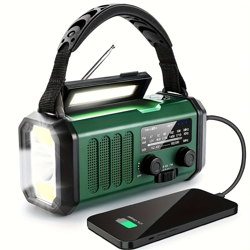 Multifunctionele Noodradio – SurvivorPower | Solar, USB & SOS