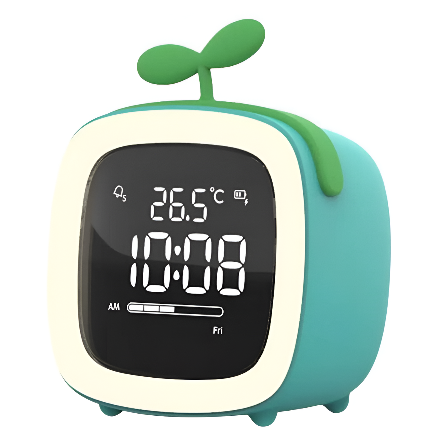 TimeGlow Bordur – Moderne Digitalt Design To blå blade