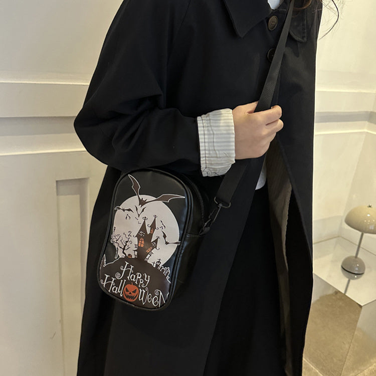 Pumpkira – Halloween Skuldertaske med Græskardesign