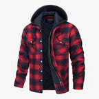 Oakridge – Herre Flannelskjorte med Hætte