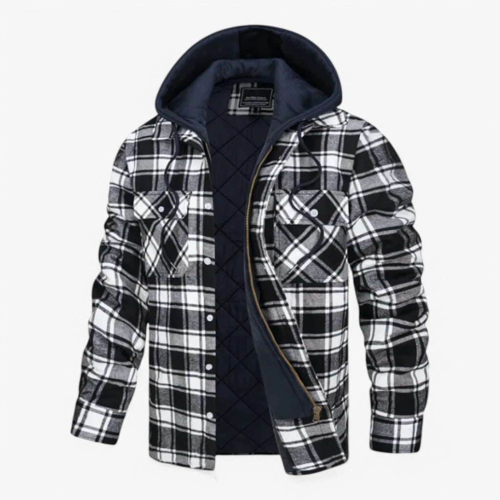 Oakridge – Herre Flannelskjorte med Hætte