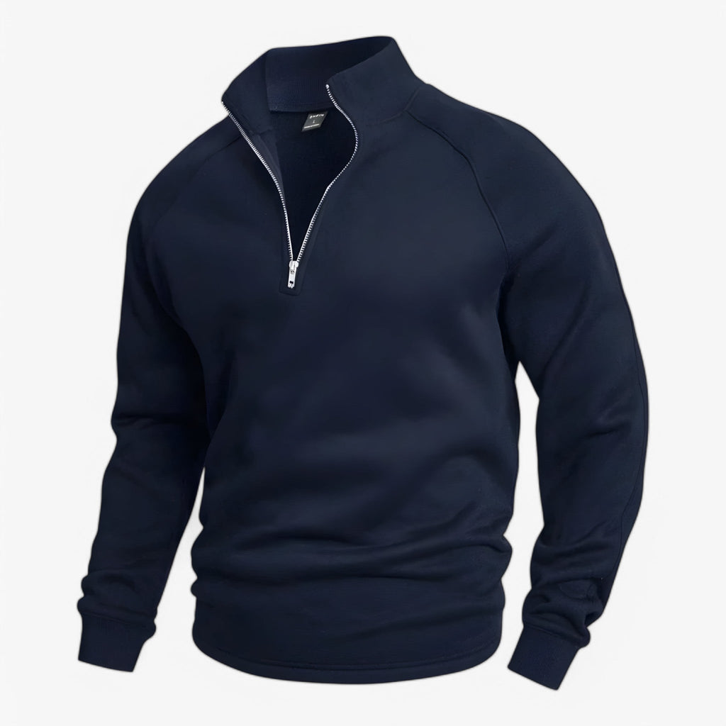 Ravello – Herre Half-Zip Trøje Sort