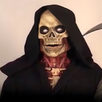 Grimveil – Halloween Skeletmaske til Kostume