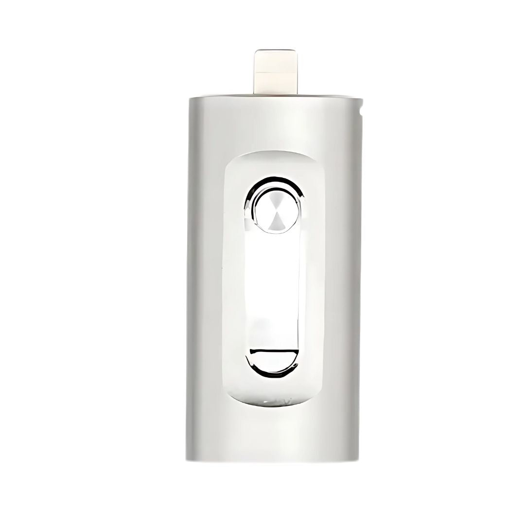 3-in-1 USB Stick – Flash Drive met USB-C, USB-A en Lightning Aansluiting Grijs