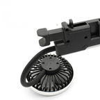 Bilventilator med dobbelte roterende hoveder