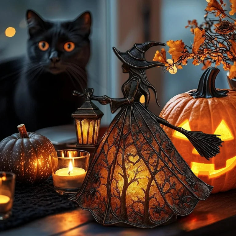 Mystara – Halloween Troldelampe med LED-Lys