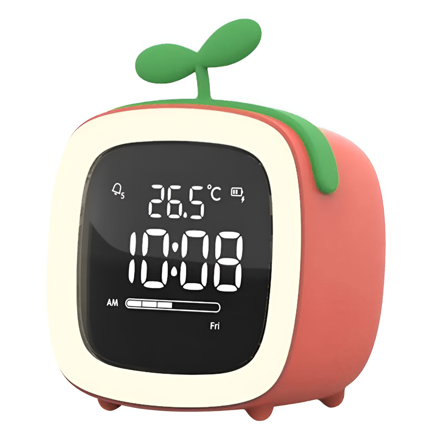 TimeGlow Bordur – Moderne Digitalt Design Orange to blade
