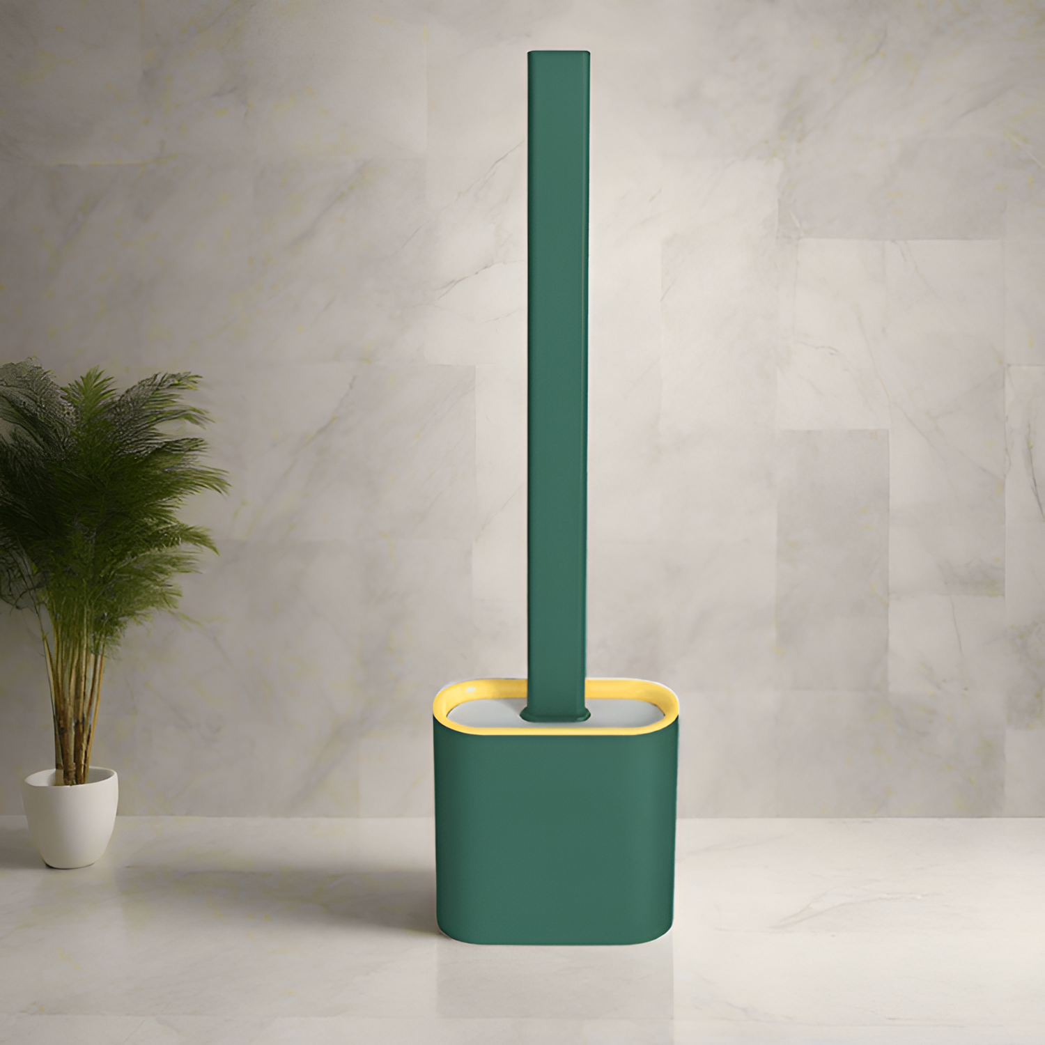 PureClean Toiletbørste – Stilrent Design Grøntsager