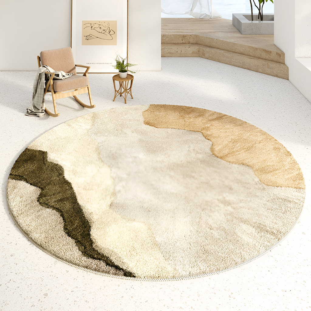 TerraLoop Tæppe – Moderne Abstrakt Design