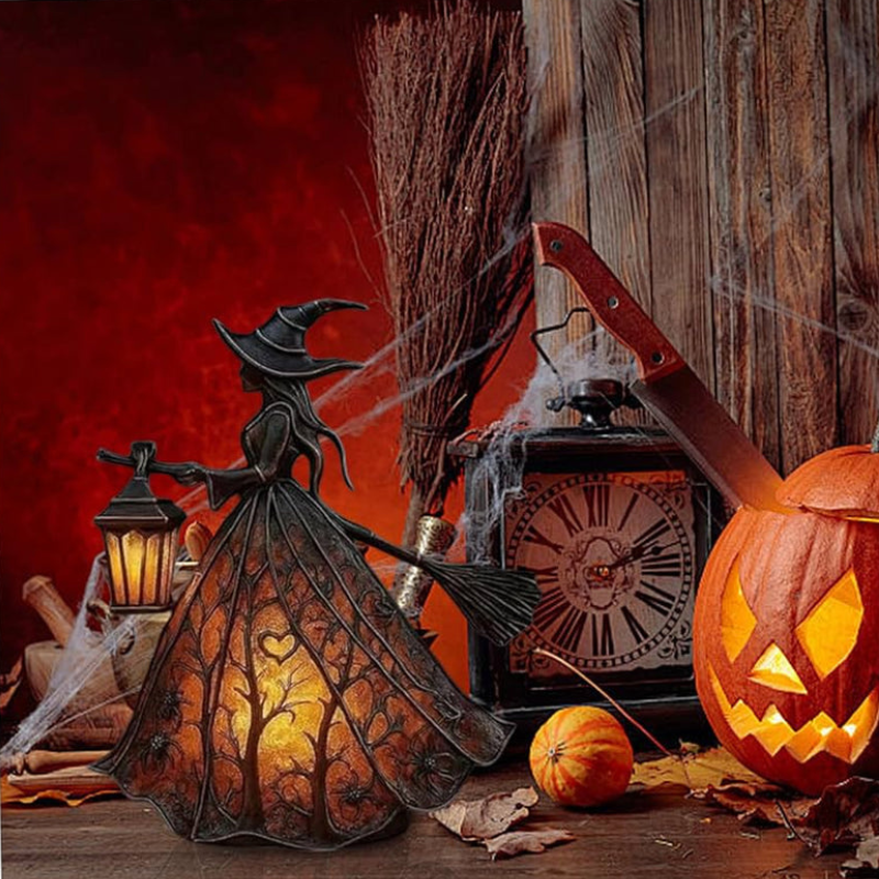 Mystara – Halloween Troldelampe med LED-Lys