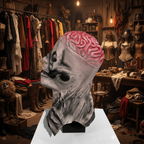Mortavio – Halloween Skeletmaske med Hat