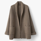 Elisea – Elegant Dame Strikvest CAMMELLO