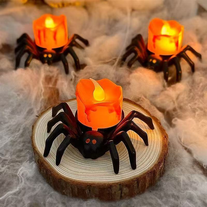 Arachnia – Halloween Edderkop Lysholder