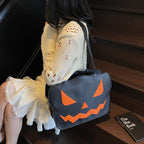 PumpkinCarry – Halloween Skuldertaske med Græskardesign