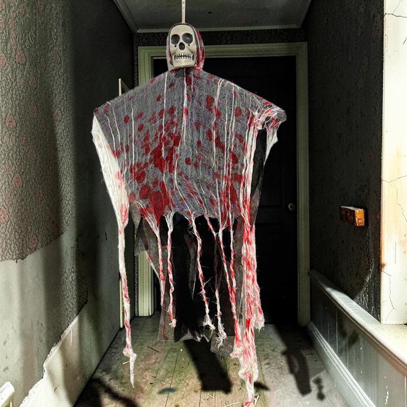 Halloween Hængende Skull Spøgelses Dekoration