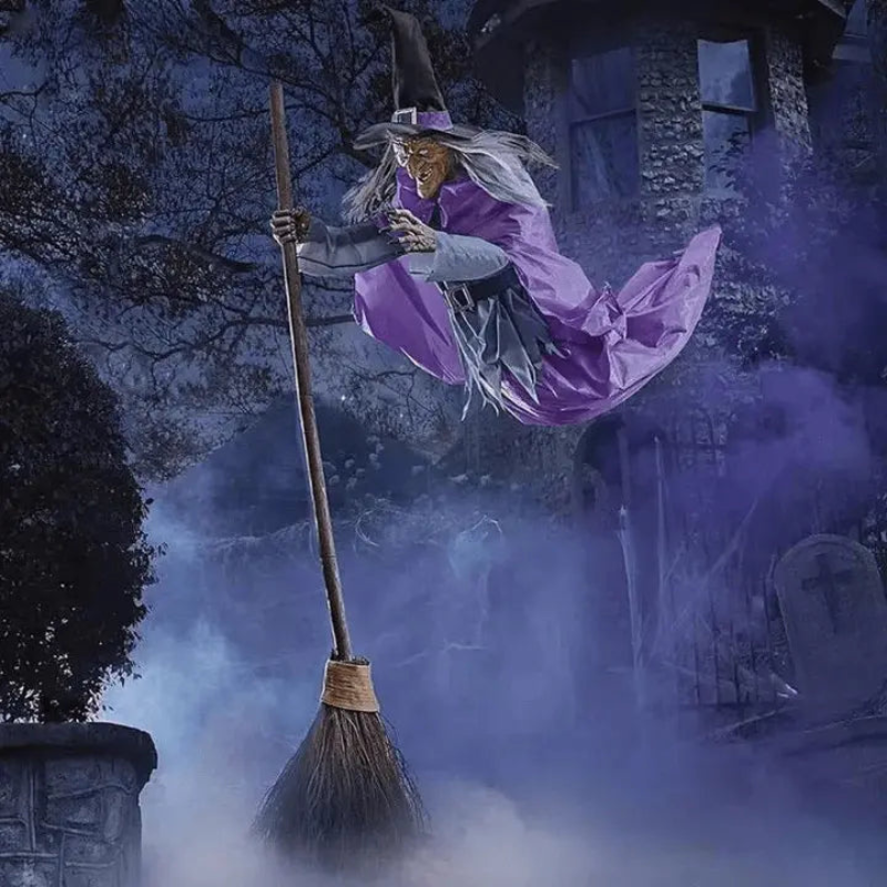 Witchara – Flyvende Halloween Heks med Lyd