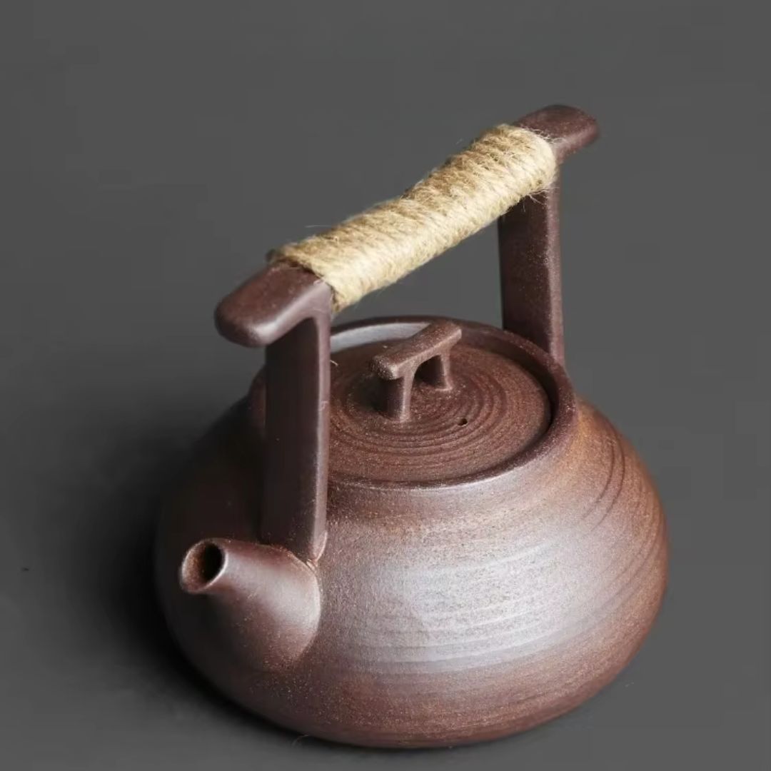 Keramische Theepot met Warmhouder – Theeset voor Thuisgebruik