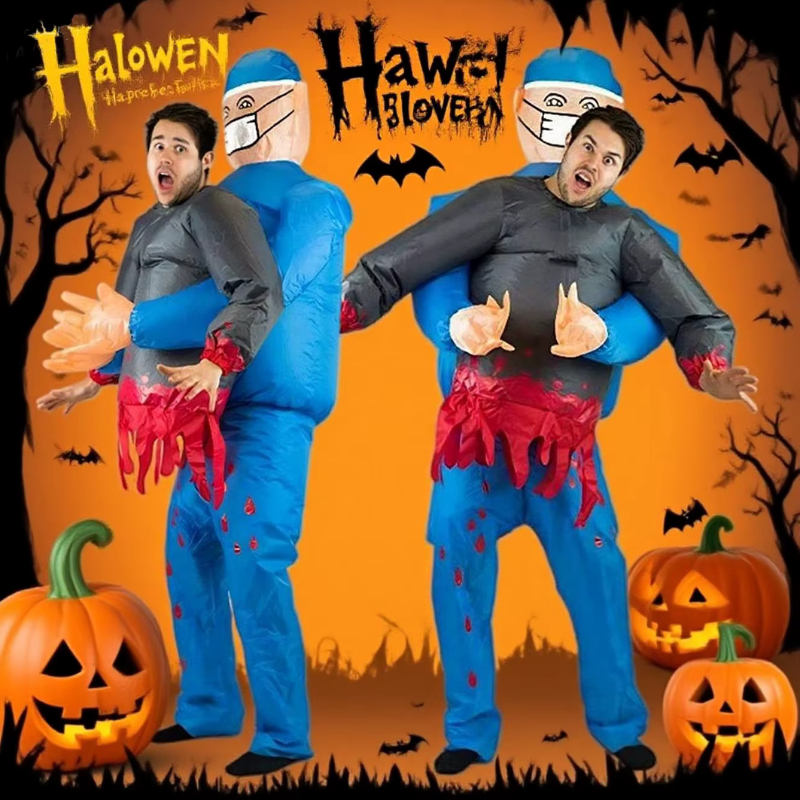 Phantom Medic – Oppusteligt Halloween Kirurg Kostume