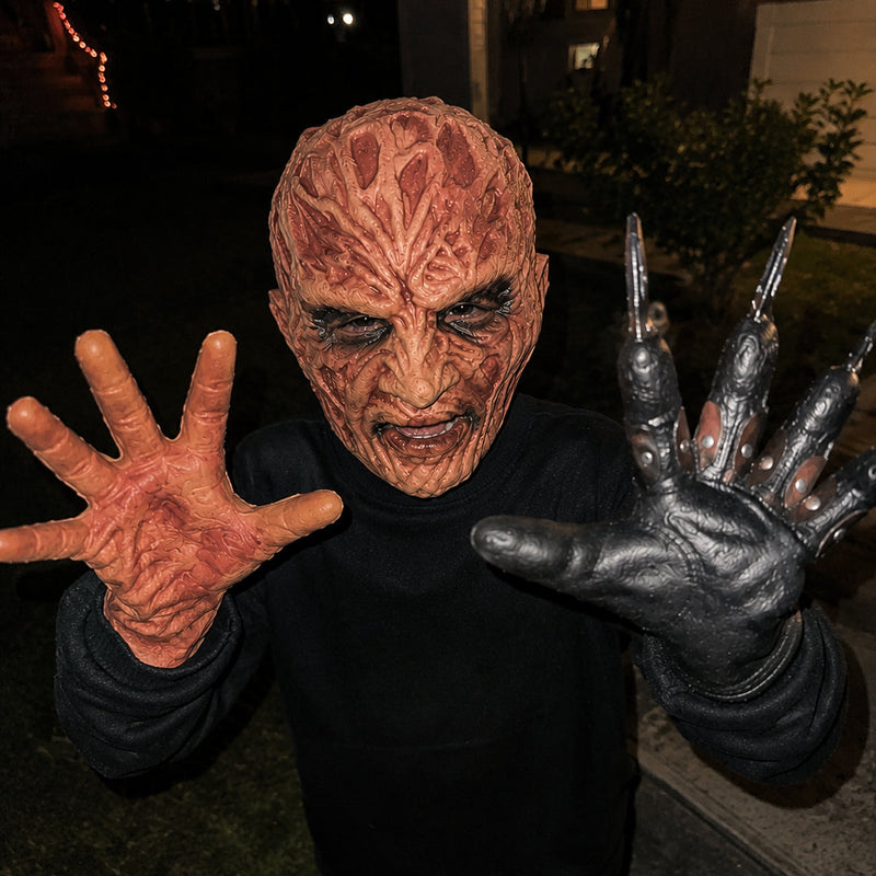 BurnShade – Halloween Horrormaske med Brændt Design