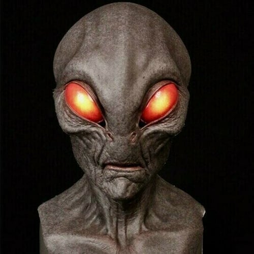 Xenora – Alien Hovedmaske til Halloween