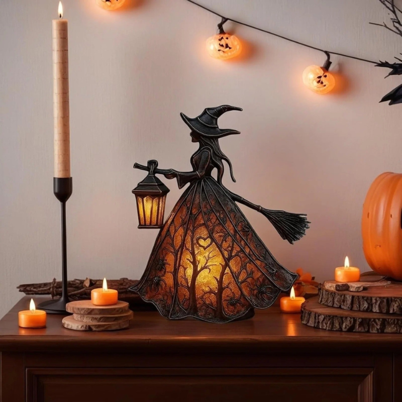 Mystara – Halloween Troldelampe med LED-Lys
