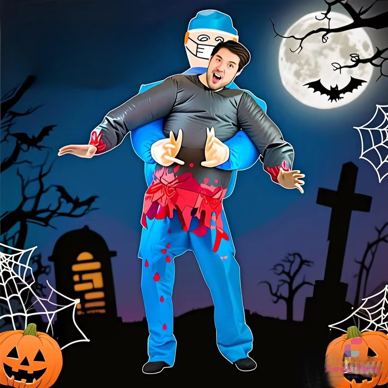 Phantom Medic – Oppusteligt Halloween Kirurg Kostume