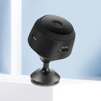 VisionMini WiFi-Kamera – Kompakt Magnetisk Design Sort