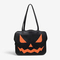 PumpkinCarry – Halloween Skuldertaske med Græskardesign Sort Standard
