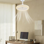 AirGlow Loftventilator – Lampe med Fjernbetjening