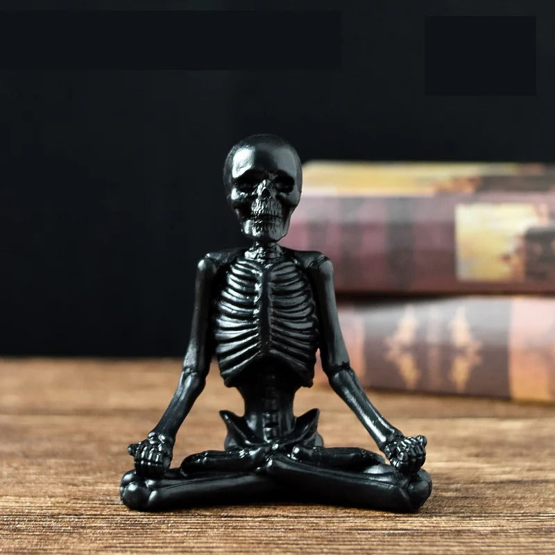Skelton – Halloween Skeletfigur i Resin