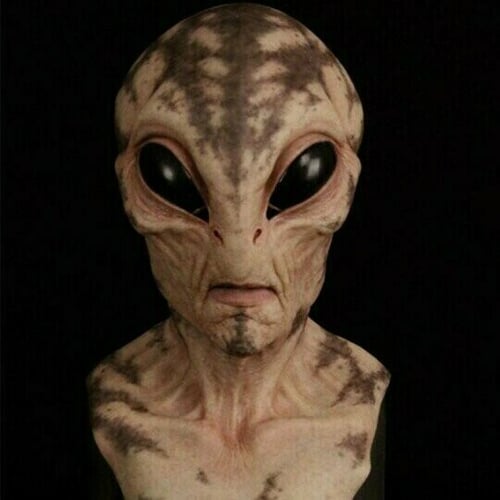 Xenora – Alien Hovedmaske til Halloween