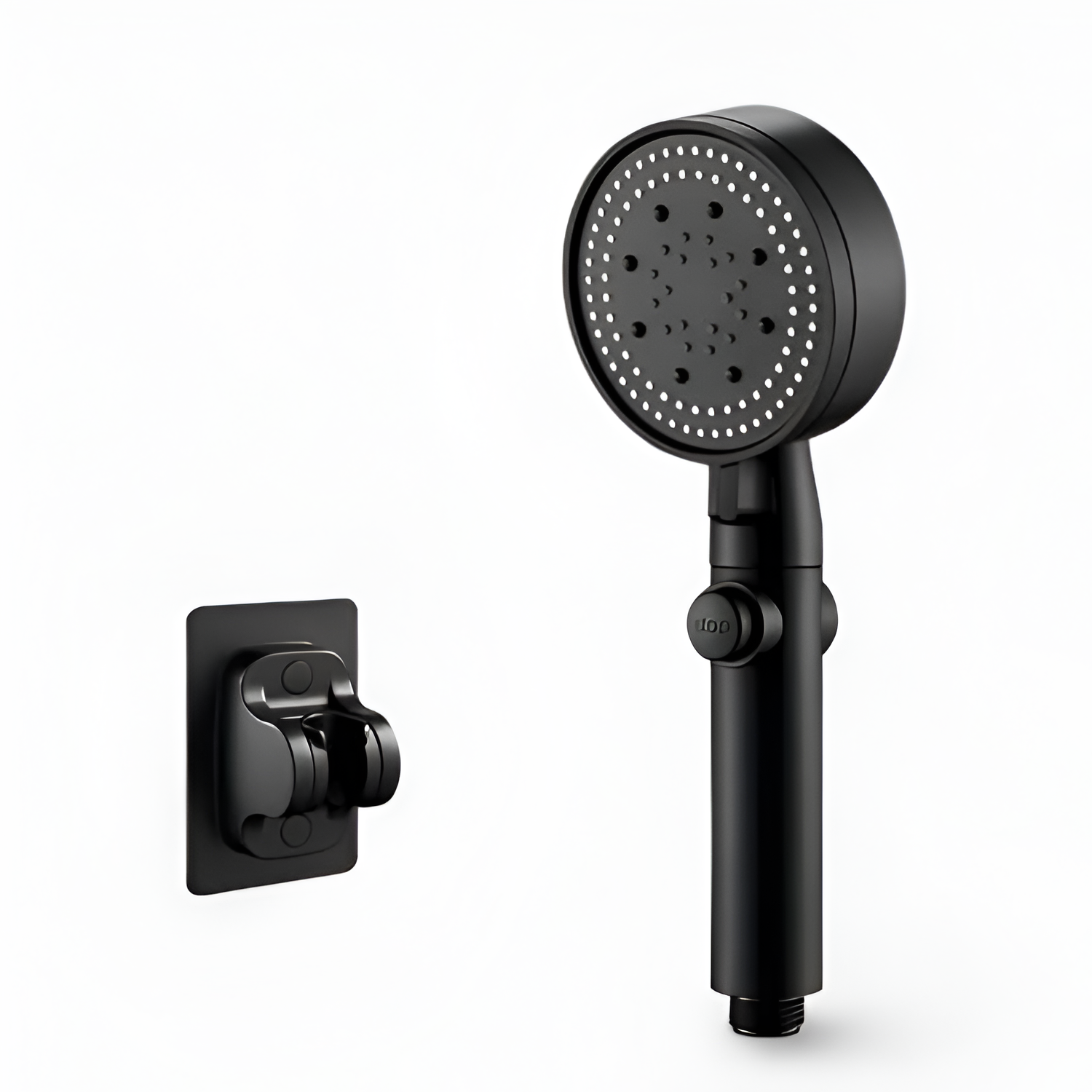 AquaFlow Håndbruser – Moderne Brusedesign Sort med stativ