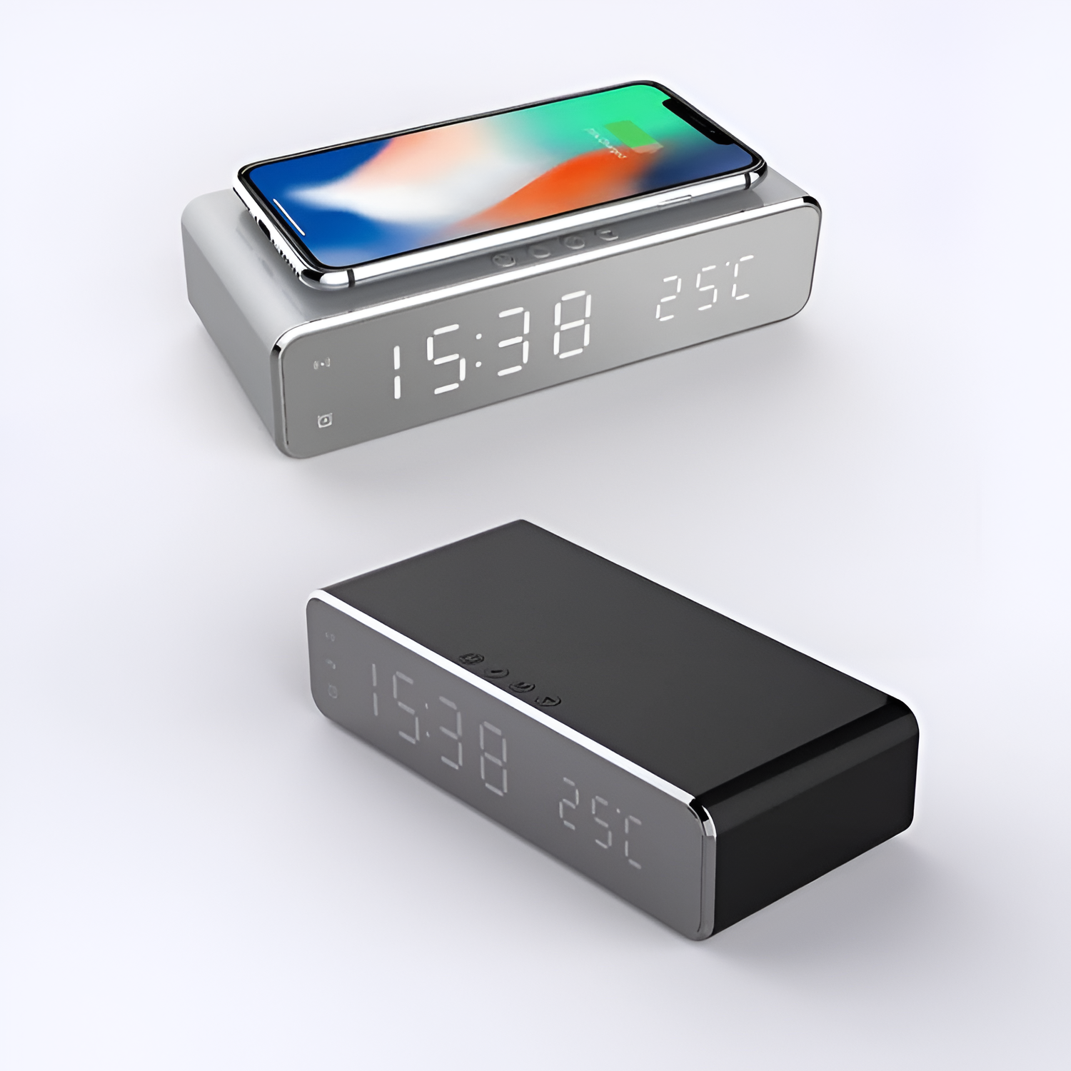 TimeGlow Vækkeur – Minimalistisk Digitalt Design