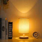 NordLume Bordlampe – Organisk Design med Tekstilskærm