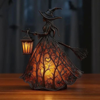 Mystara – Halloween Troldelampe med LED-Lys