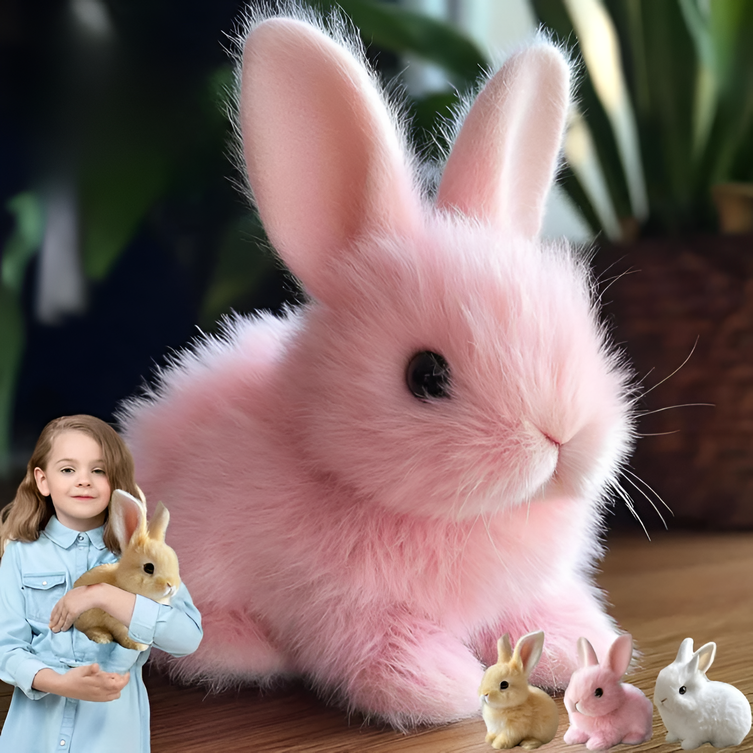 HappyHop Kanin – Interaktiv Plysven