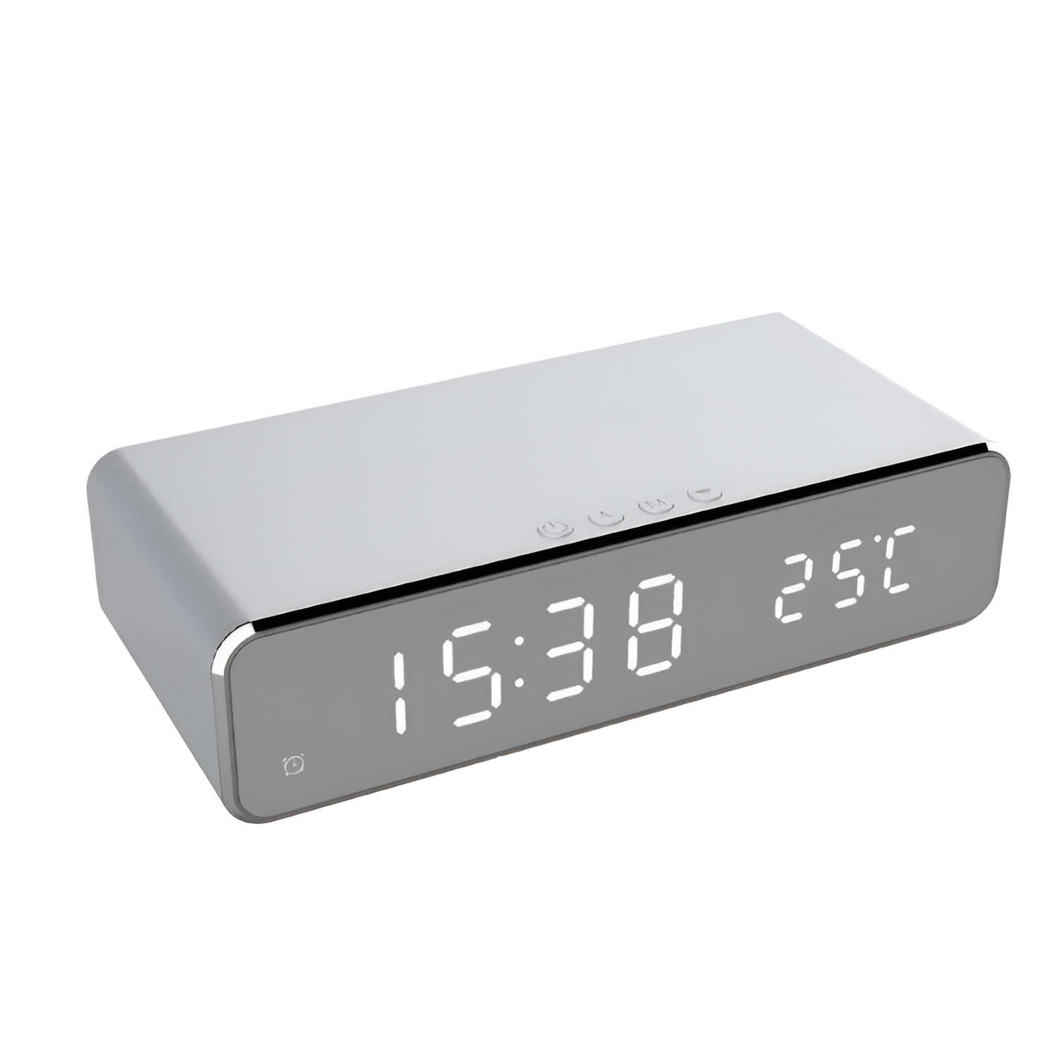 TimeGlow Vækkeur – Minimalistisk Digitalt Design