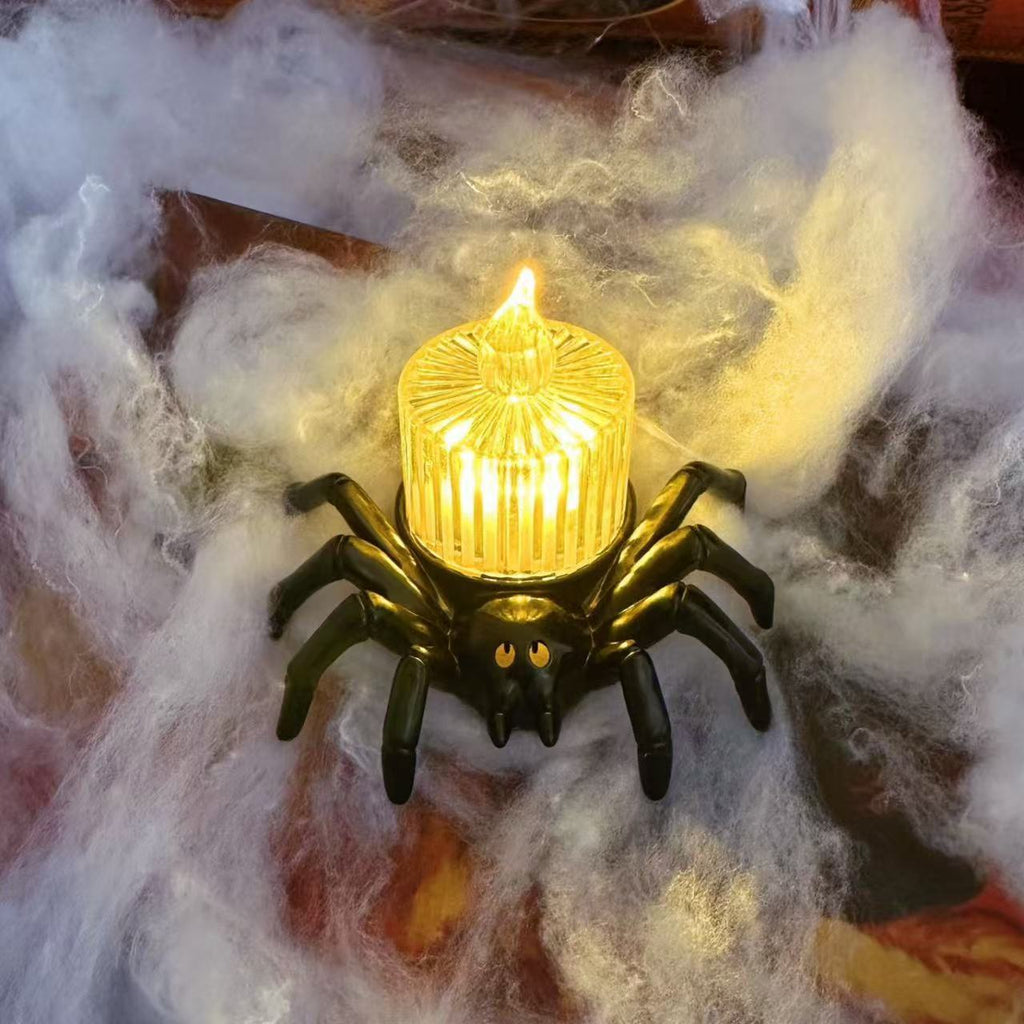 Arachnia – Halloween Edderkop Lysholder