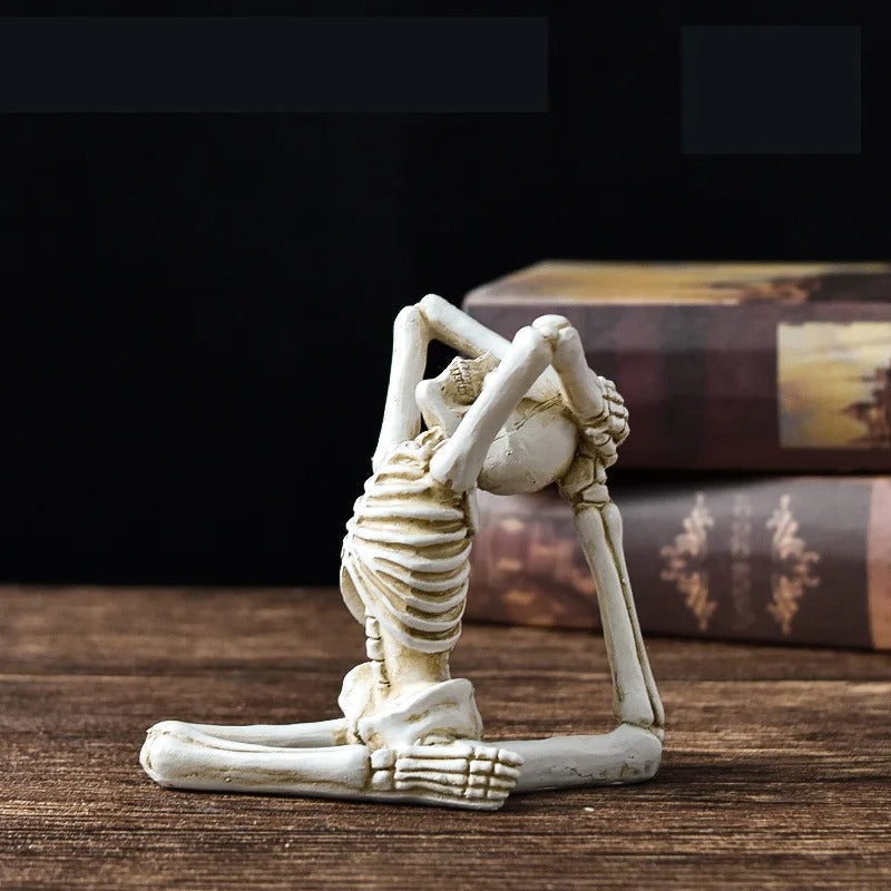 Skelton – Halloween Skeletfigur i Resin