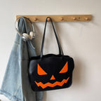 PumpkinCarry – Halloween Skuldertaske med Græskardesign