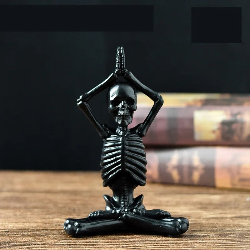 Skelton – Halloween Skeletfigur i Resin