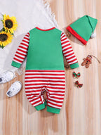 Elvina – Baby Elf Romper med Matchende Hat