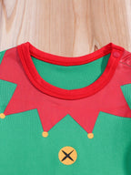 Elvina – Baby Elf Romper med Matchende Hat