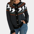 Noctelle – Halloween Vest til Dame Sort