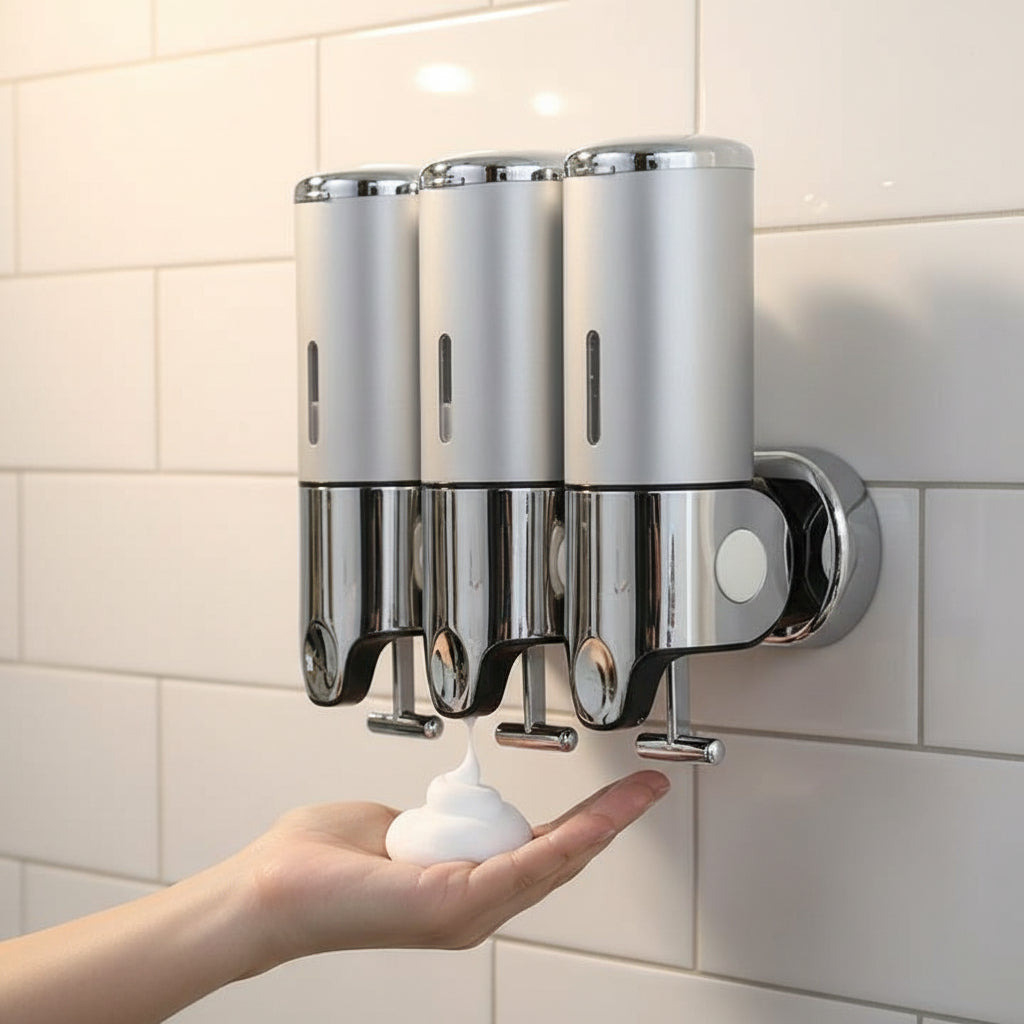 AquaDose Sæbedispenser – Vægmonteret Design