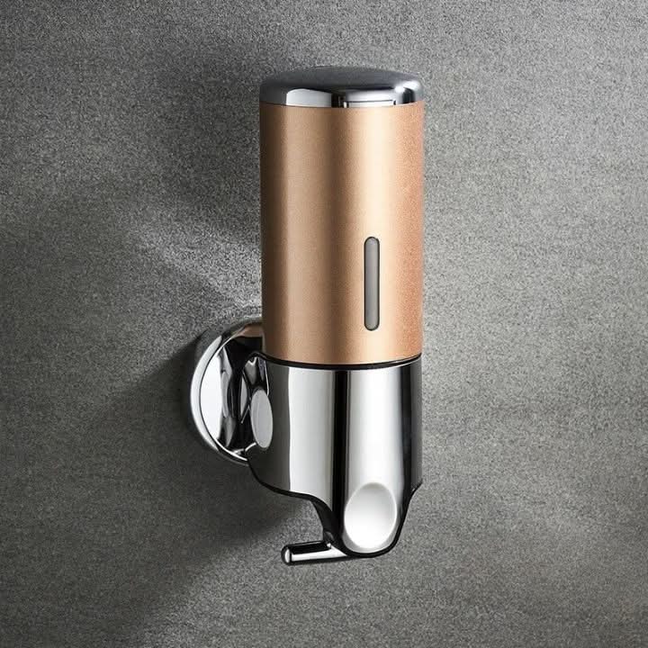 AquaDose Sæbedispenser – Vægmonteret Design Guld