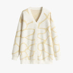Rosalie – Lang Dame Strikcardigan